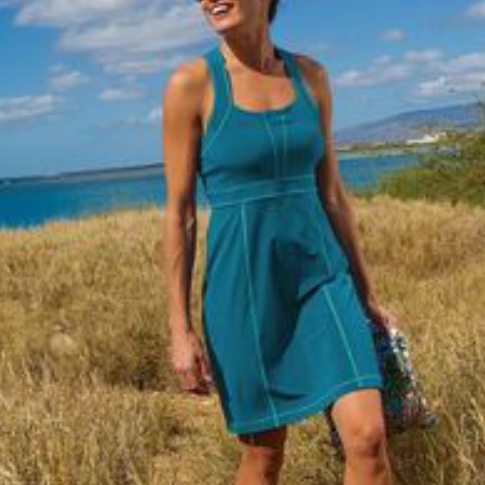 Title Nine Magenta (not teal) Sleeveless Dress
